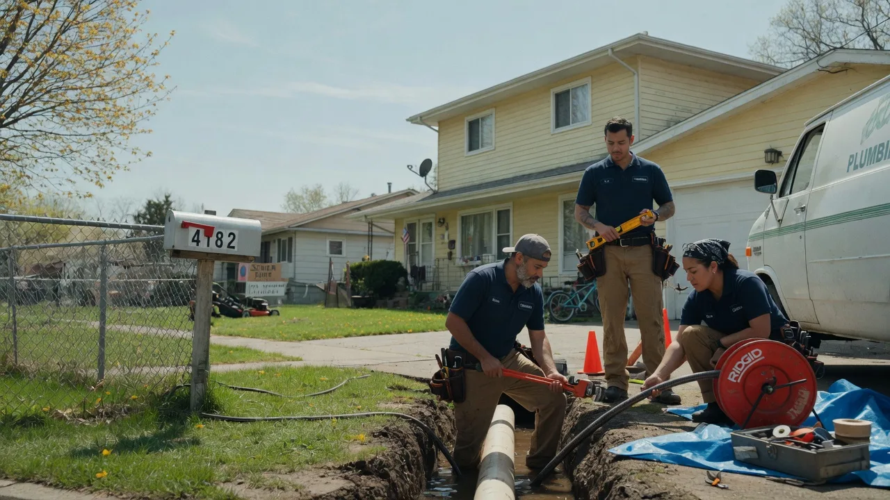 Gas Line Repair in Morrison, IL near me